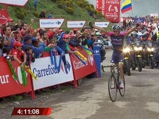 Niemiec vyhral 15. etapu na Vuelte, naďalej vedie Contador