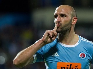 Róbert Vittek gólmi Slovanu už v tejto sezóne pomohol.