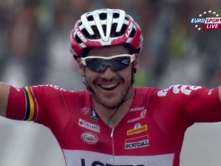 Hansen vyhral 19. etapu Vuelty, medzi najlepšími sa nič nezmenilo