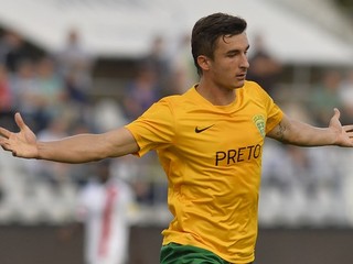 Futbalista Žiliny Matej Jelič.