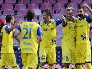 Futbalisti Chieva Verona.