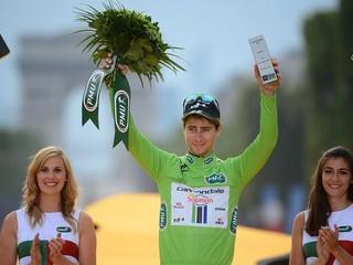 Peter Sagan tento rok opäť ovládol súťaž o zelený dres na Tour de France.