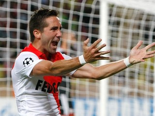 Hráč AS Monaco Joao Moutinho.