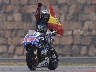 Veľkú cenu Aragónska MotoGP vyhral Jorge Lorenzo.