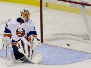 Jaroslav Halák v drese NY Islanders.
