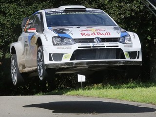 Latvala počas Rely Nemecka.