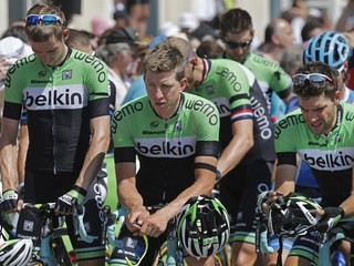 Tím Belkin na Tour de France.