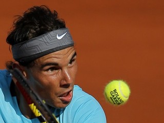 Rafael Nadal počas víťazného finále Roland Garros.