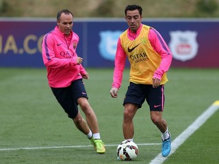Xavi s Iniestom