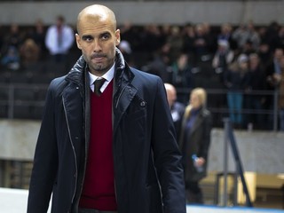 Tréner Bayernu Pep Guardiola.