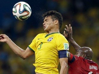 Thiago Silva počas MS v Brazílii.