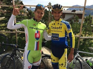 Sagan pred Vueltou trénuje s jazdcami Tinkoff-Saxo