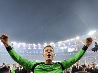 Manuel Neuer ako čerstvý majster sveta.
