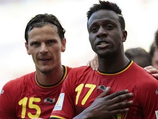 Divock Origi počas MS v Brazílii.