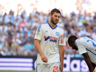Futbalisti Olympique Marseille smútia.