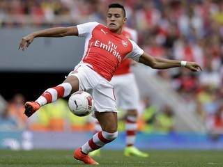 Nová posila Arsenalu Alexis Sánchez.