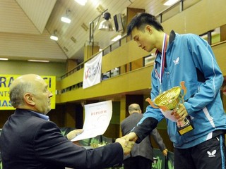 Wang Jang sa stal v marci na šampionáte v Bratislave majstrom Slovenska.