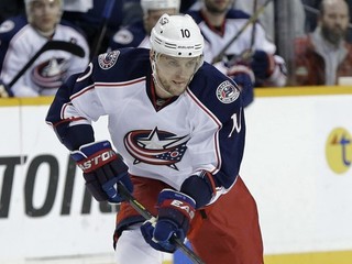 Marián Gáborík v drese Columbusu.