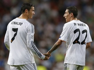 Di María (vpravo) a Ronaldo sú veľkí kamaráti.
