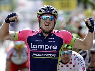 Rýchlejší ako Sagan bol v stredu len Talian Modolo.