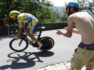Český cyklista Roman Kreuziger skončil druhý.