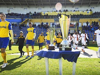 Hráči Košíc a Trenčína.