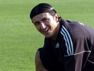 Kamil Čontofalský počas tréningu slovenskej reprezentácie v roku 2007.