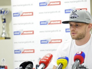 Marián Gáborík dovolenkuje v Trenčíne.