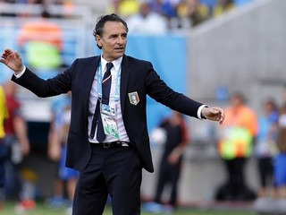 Cesare Prandelli počas MS v Brazílii.