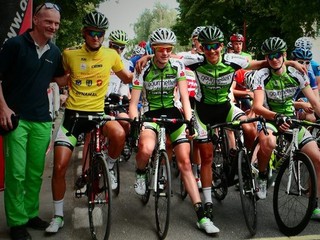 Tím Gourmetfein Wels počas Okolo Slovenska.