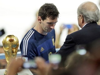Lionel Messi na trofej pre majstra sveta nedosiahol.