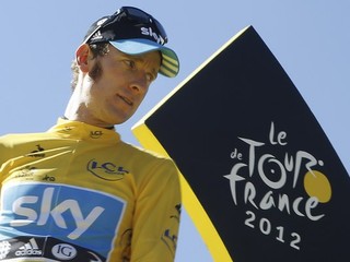 Bradley Wiggins v roku 2012 vyhral Tour de France.