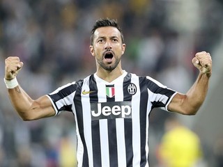 Fabio Quagliarella v drese Juventusu Turín.