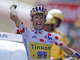 Poľský cyklista Rafal Majka.