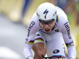 Jasným favoritom časovky je Tony Martin.