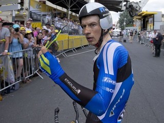 Leopold König v cieli sobotnej časovky.