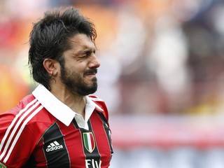 Gennaro Gattuso dlhé roky pôsobil v AC Miláno.