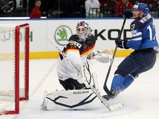 V šanci pred nemeckým brankárom Fín Wirtanen.