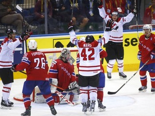 Joel Ward strelil Nórom dva góly, Kanada vyhrala tesne 3:2.