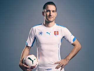 Útočník Marek Bakoš.