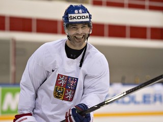 Český hokejista Jaromír Jágr.