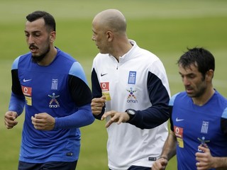 Grécky národný tím sa pripravuje na MS.