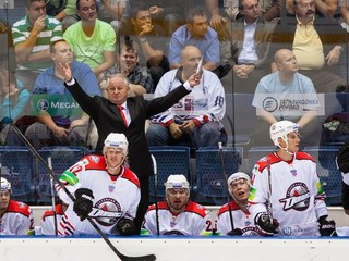 V septembri 2012 tréner Donbass Doneck Július Šupler (vľavo).