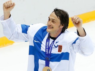 Teemu Selänne si na olympijských hrách zahral šesťkrát.
