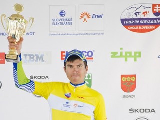 Celkový víťaz 58. ročníka cyklistických pretekov Okolo Slovenska Oleksandr Polivoda z Ukrajiny.