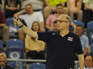 Tréner volejbalistov Flavio Gulinelli.