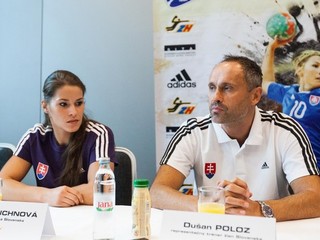 Tréner Dušan Poloz s Klaudia Michnovou.