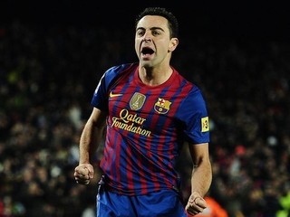 Špílmacher španielskeho futbalového gigantu FC Barcelona Xavi Hernandez.
