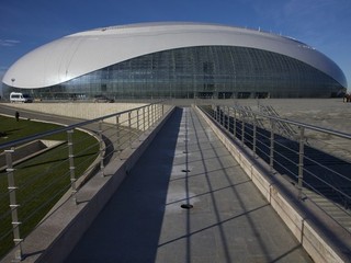 Aréna Boľšoj, kde budú hrať hokejisti HK Soči Kontinentálu hokejovú ligu.