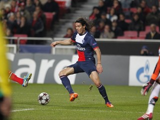 Prvý gól PSG strelil Cavani.